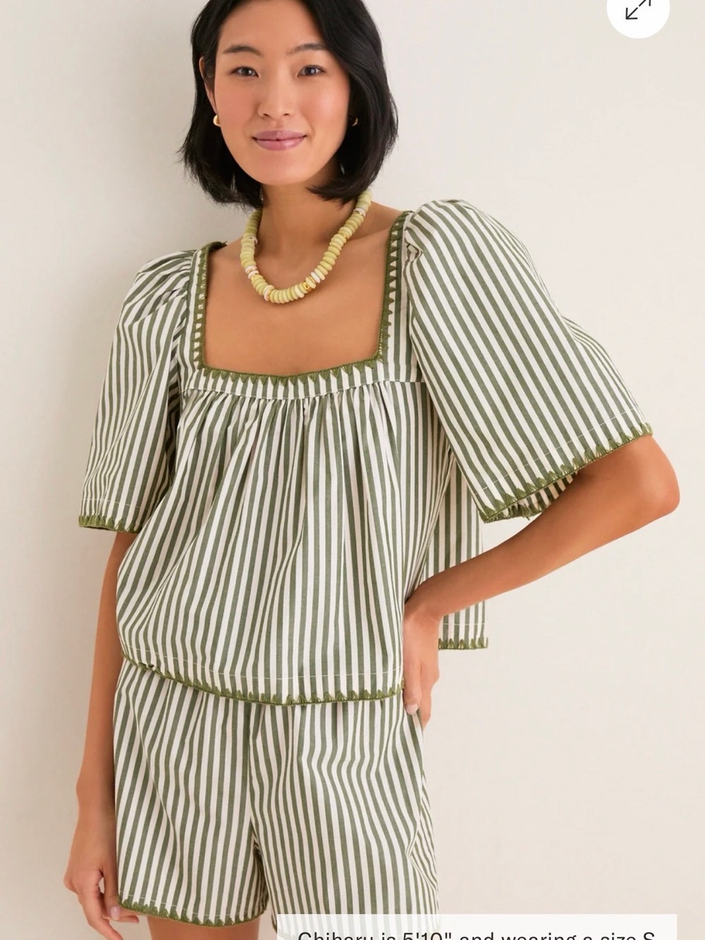 Tuckernuck Jardin Stripe Whipstich set